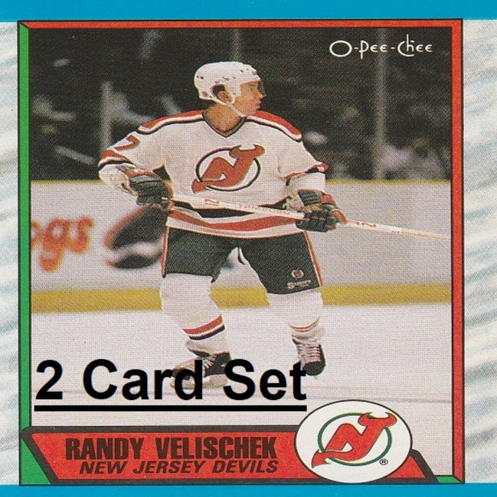 Randy Velischek Hockey Card Collection